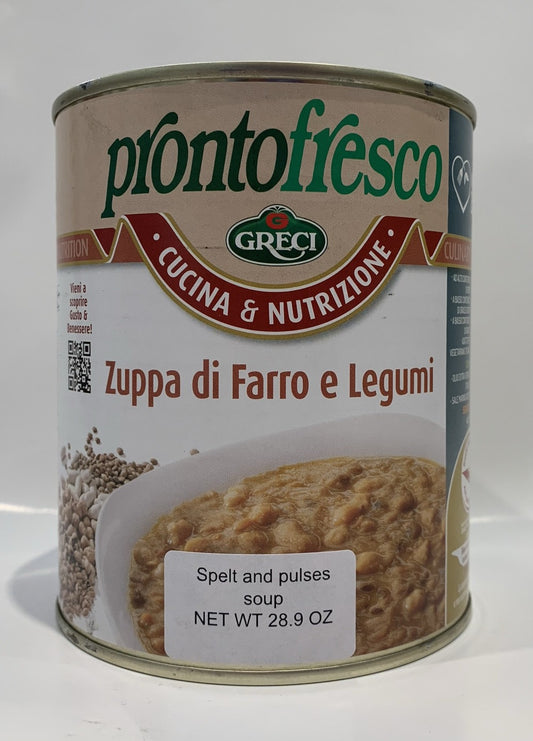 Greci - Zuppa Di Farro E Legumi - 820gr (28.92oz)