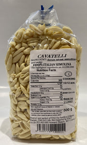 Il Mastro Pastaio - Cavatelli Pasta Artigianale - 500g (17.6 oz)