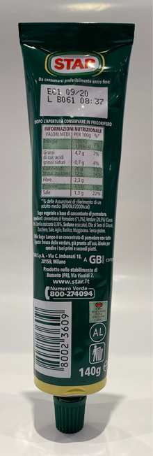 Star - Il Mio Sugo Lampo Pomodoro E Verdure - 4.93 oz