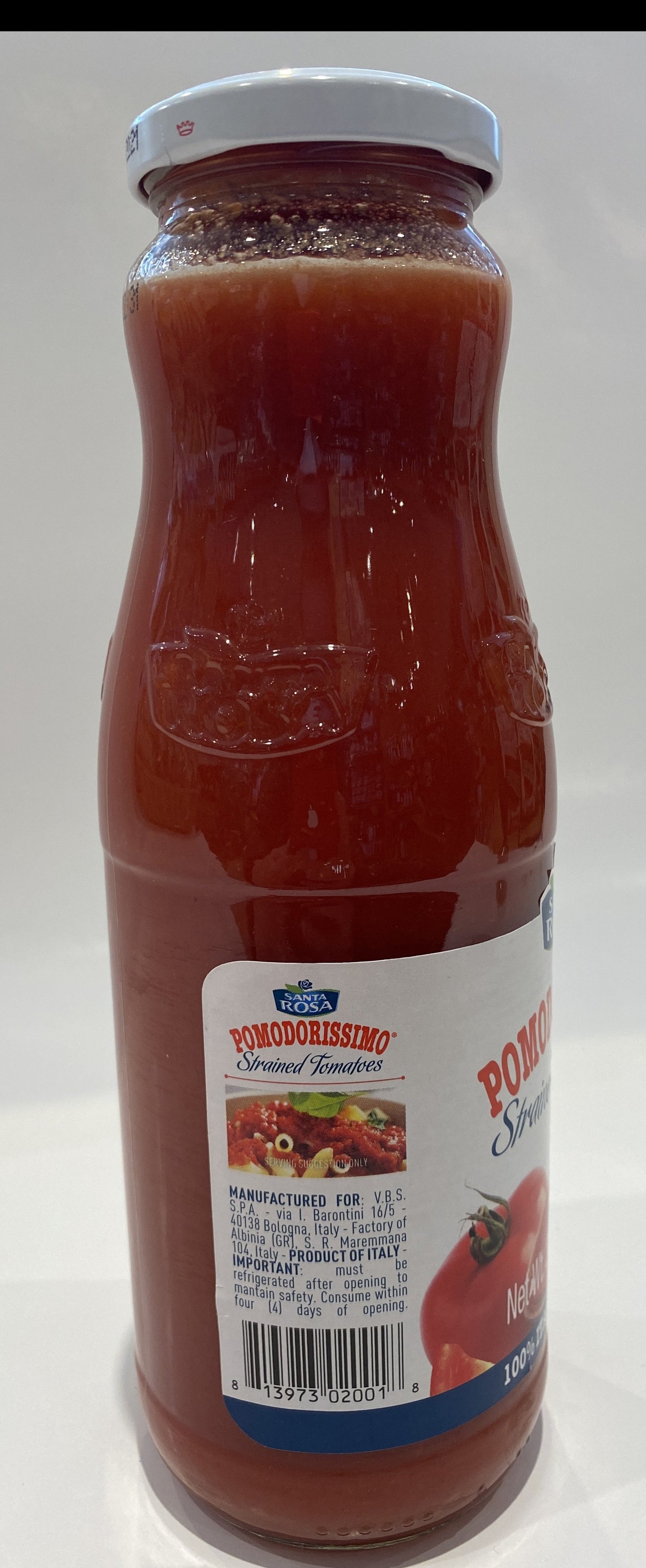 Santa Rosa - Pomodorissimo Strained Tomatoes - 24.7 oz