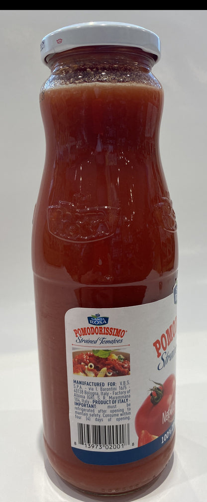 Santa Rosa - Pomodorissimo Strained Tomatoes - 24.7 oz