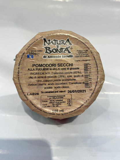 Natura E Bonta` - Pomodori Secchi - 19.40 oz