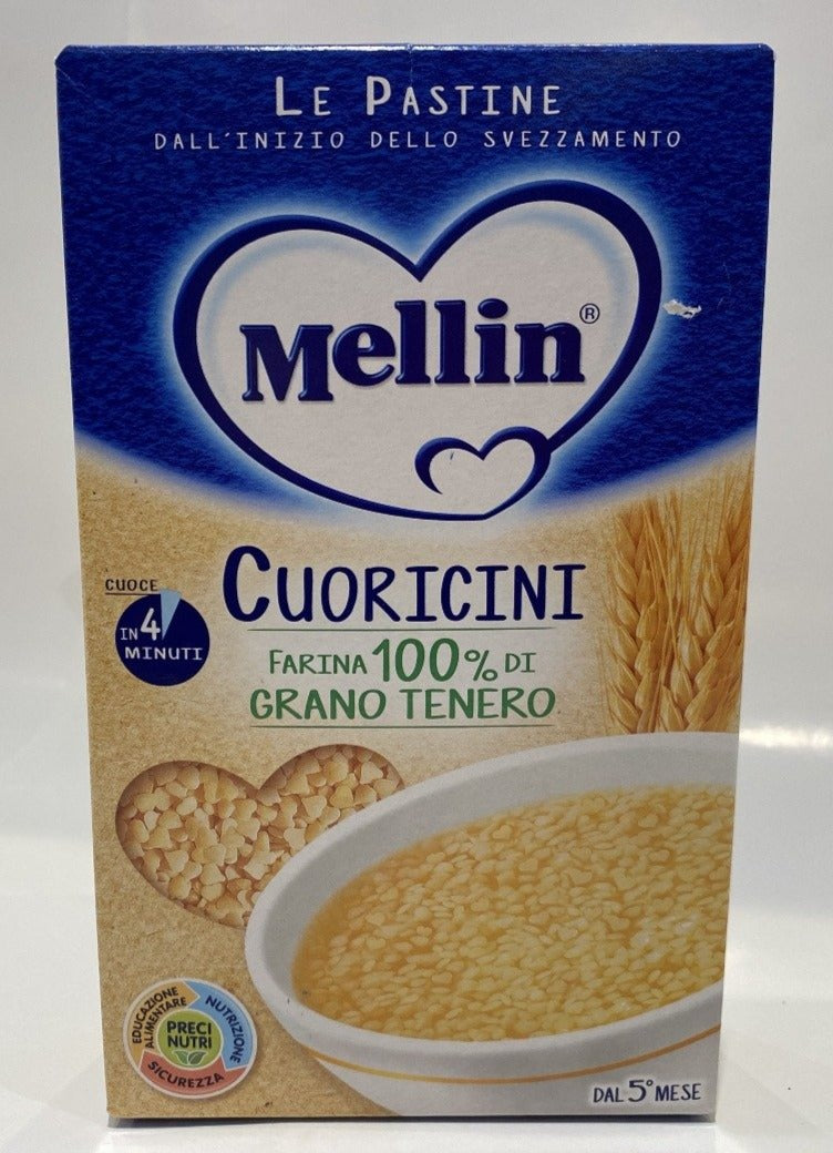 Mellin - Le Pastine Cuoricini - 320g – Cerini Coffee & Gifts