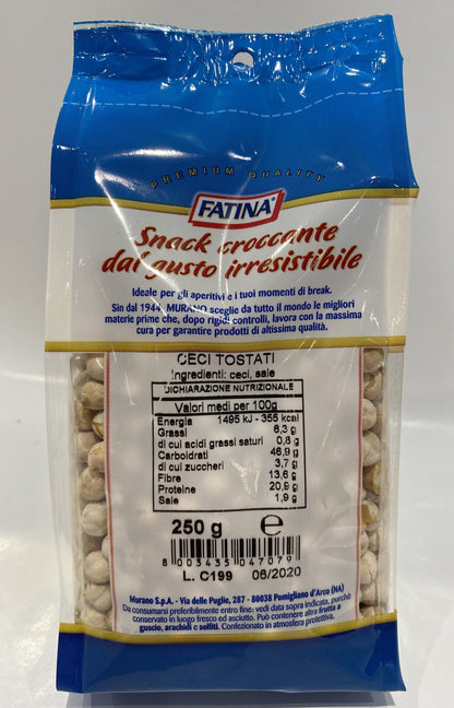 Fatina - Snack Croccante - Ceci Tostati - 250g