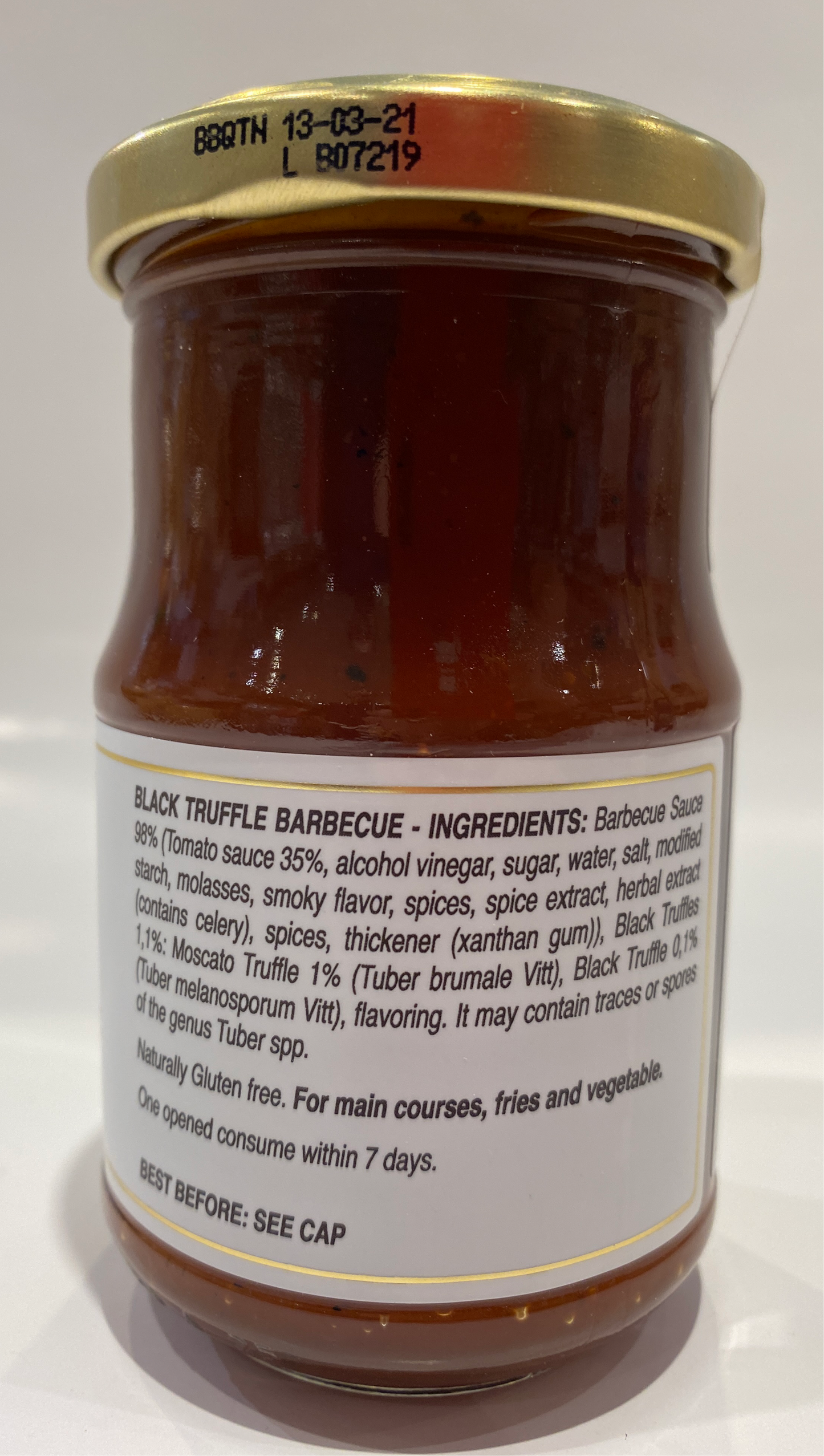 Tartufi Jimmy - Black Truffle BBQ Sauce - 7 oz