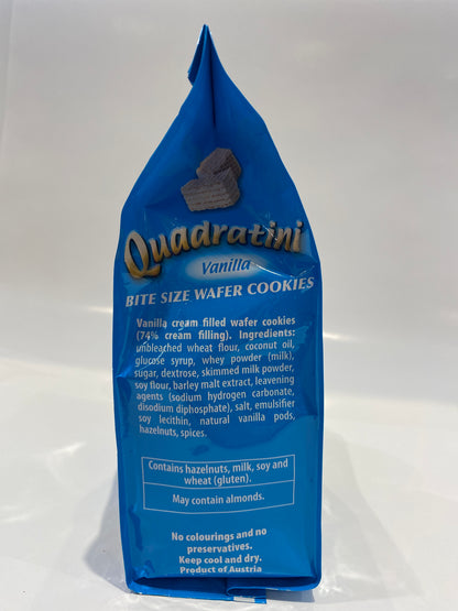 Loacker - Quadratini Vanilla Wafers - 250g (8.82oz)