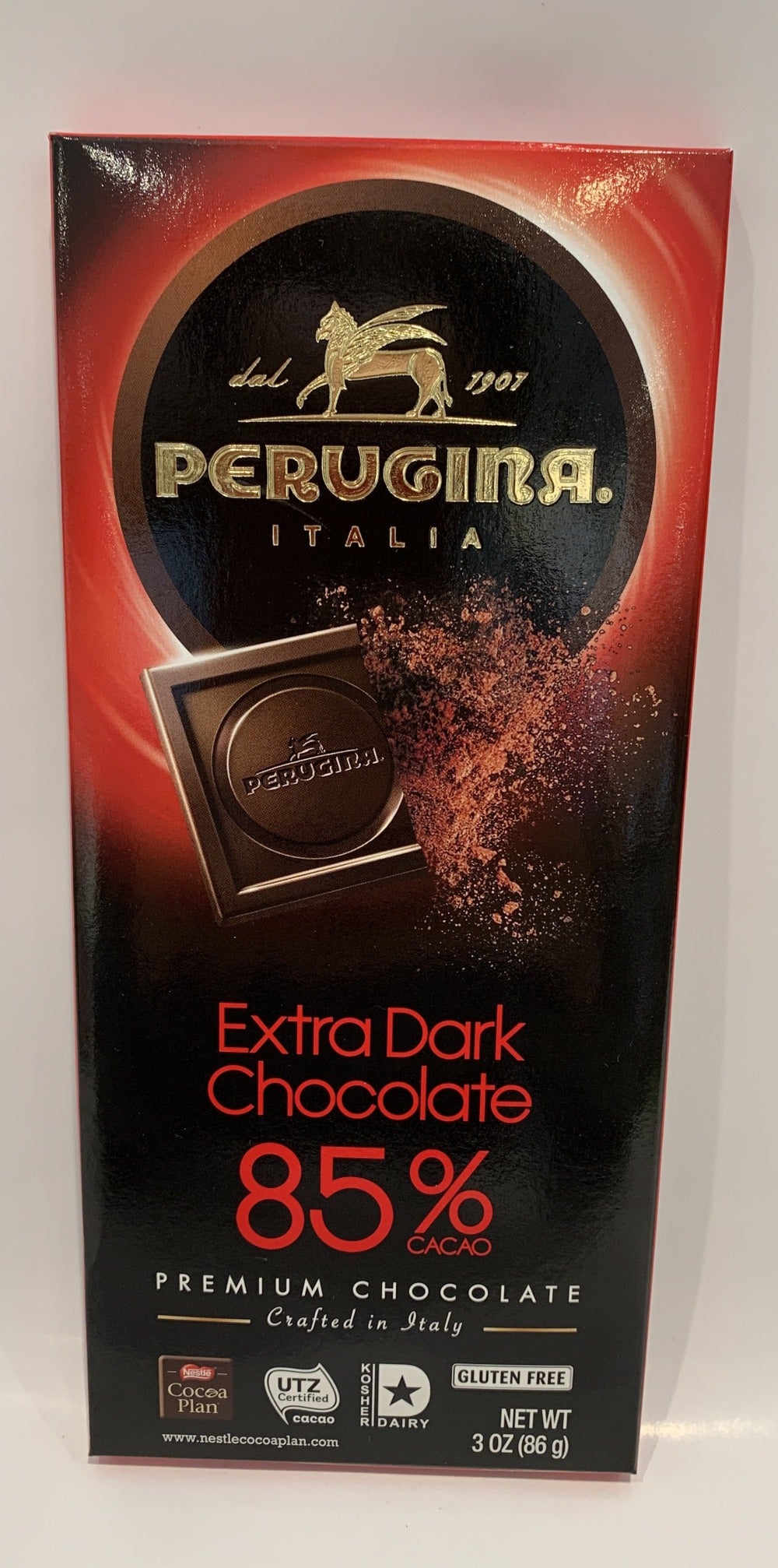 Perugina - Dark Chocolate - 85% Cacao - 86g (3 oz)