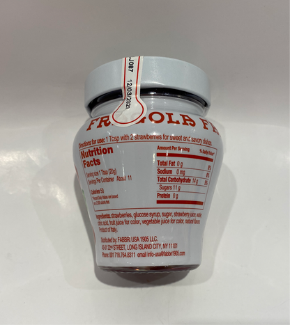 Fabbri - Strawberries In Syrup - 230g (8.1 oz)