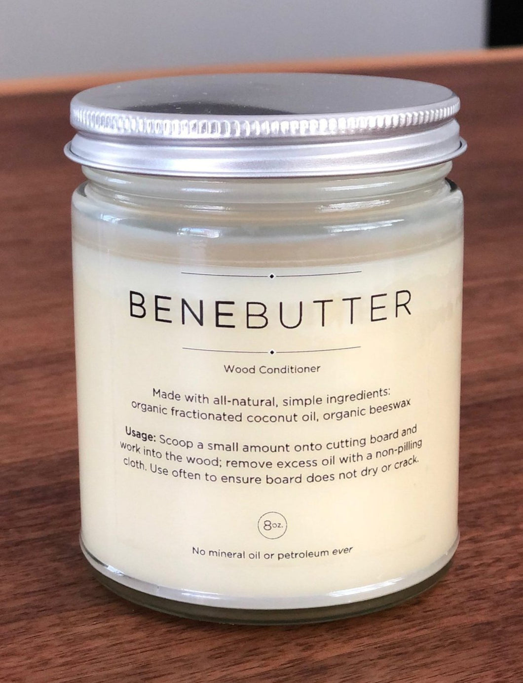 BeneButter Wood Conditioner for Cutting Boards (8 oz.)