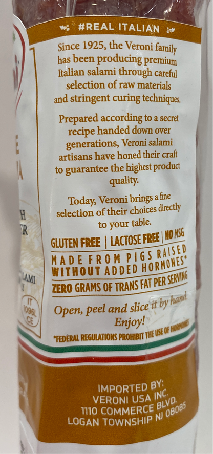 Veroni - Salame Di Parma - (Gluten Free) - 6 oz