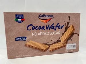 Galbusera - Buoni Cosi'- Cocoa Wafer - No Added Sugar - 6.3 oz