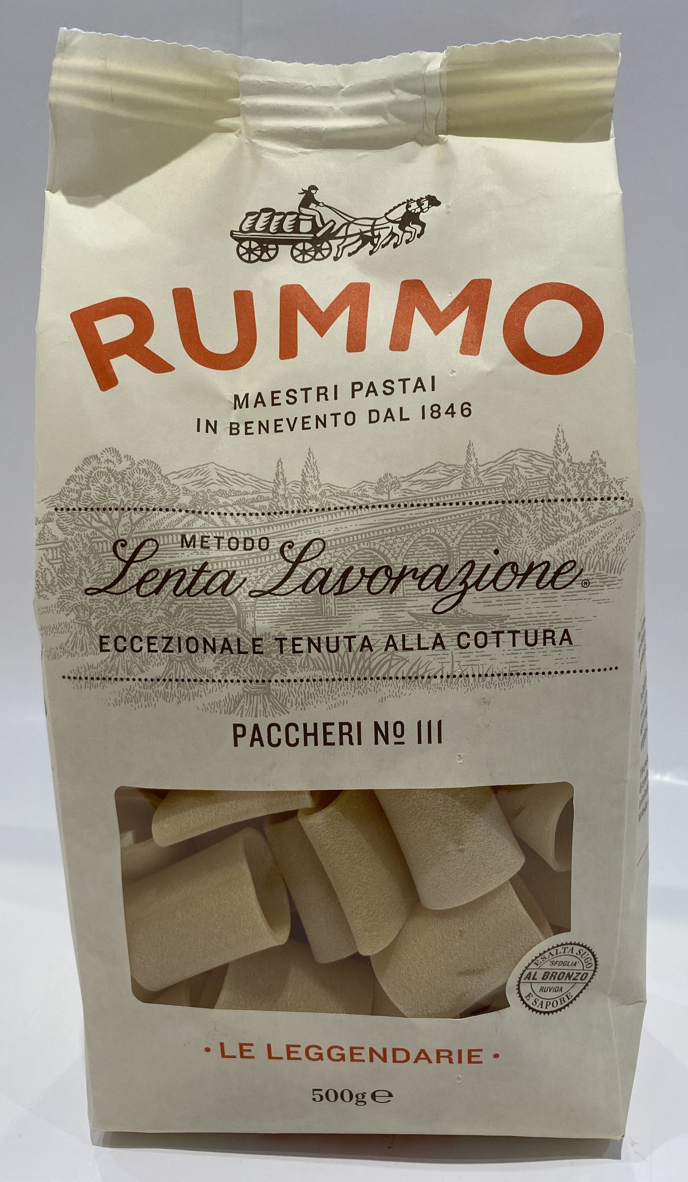 Rummo - Paccheri #111 - Pasta - 500g (17.6 oz) – Cerini Coffee & Gifts
