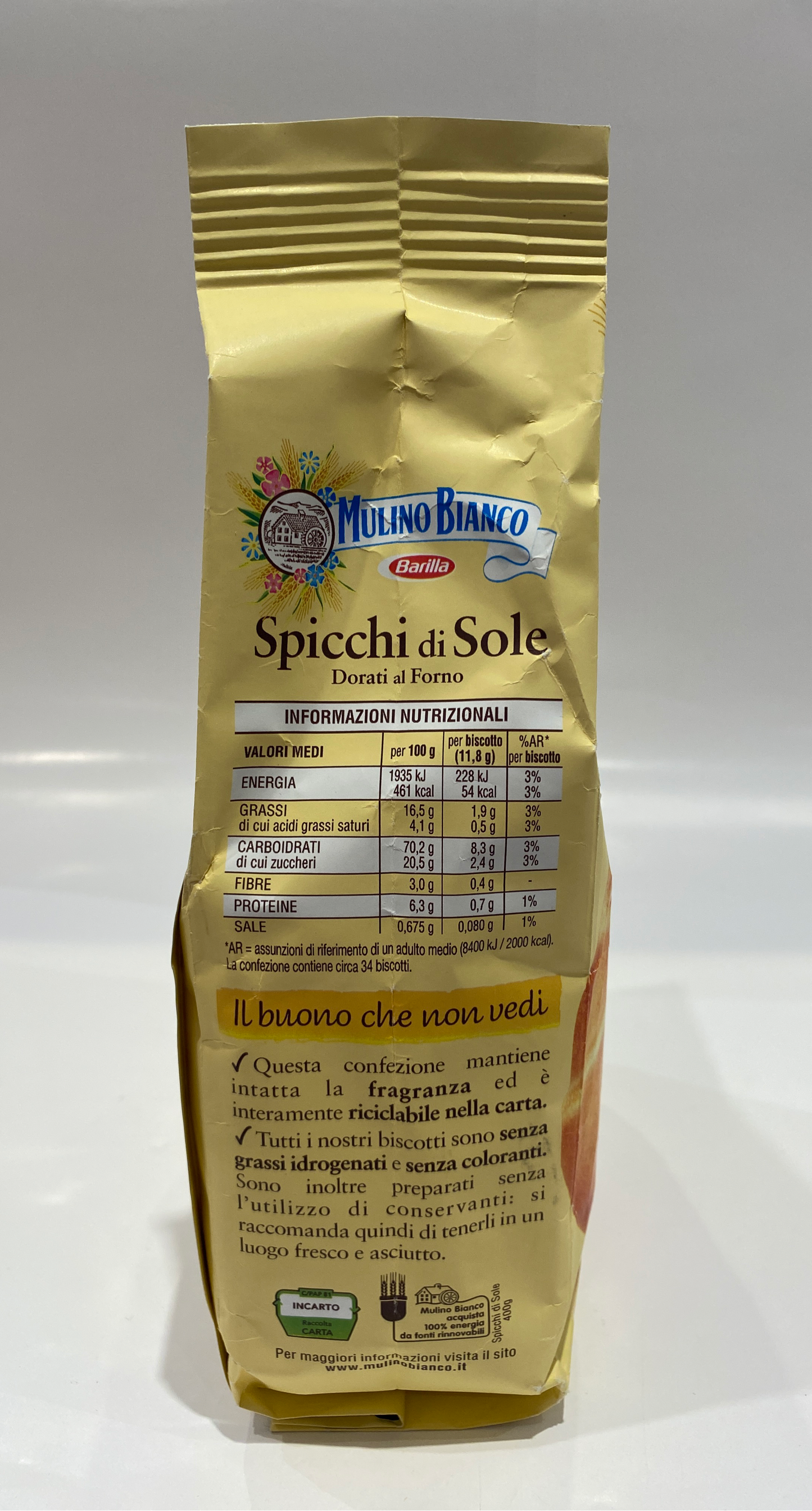 Mulino Bianco - Spicchi di Sole - 14.11 oz