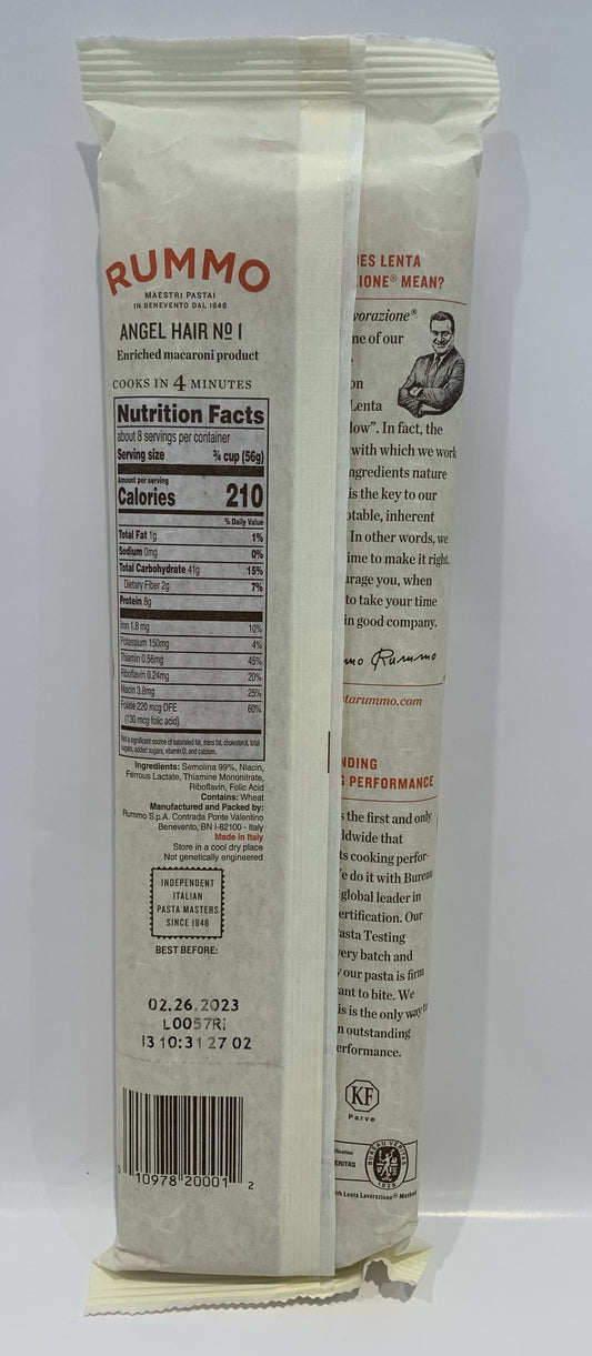 Rummo - Angel Hair #1 - Pasta - 454g (16 oz)