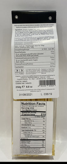 Pirro - Tagliatelle Con Tartufo - 8.8 oz