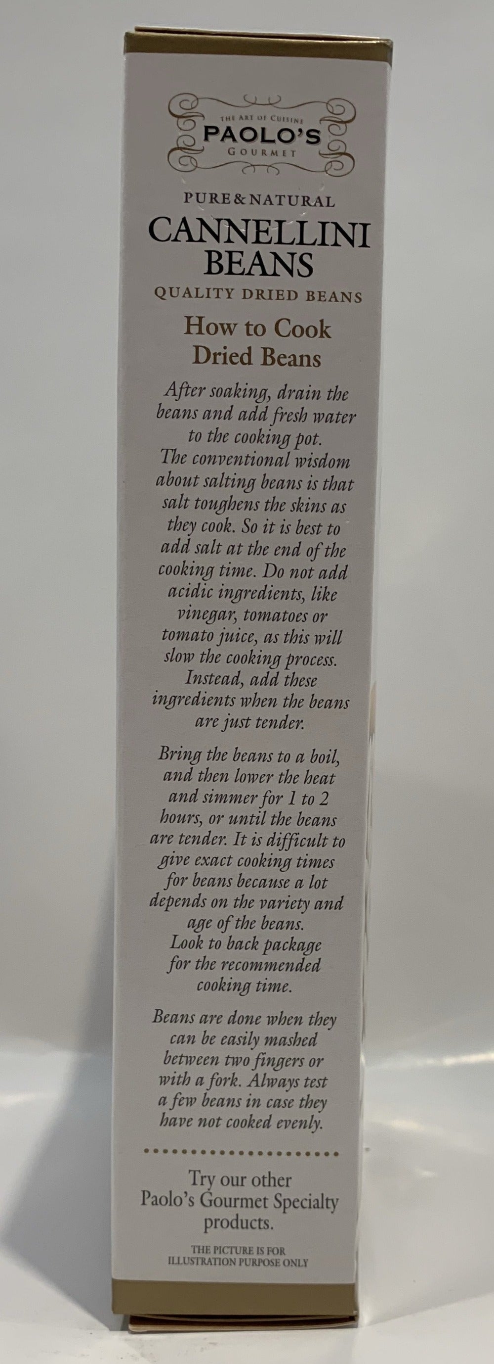 Paolo's - Dry Cannellini White Beans - 500g (17.6 oz)
