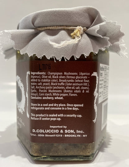 Coluccio - La Tartufata Black Truffle Spread & Topping - 5.6 oz