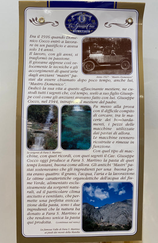 Giuseppe Cocco - Candela - 500g (17.6 oz)