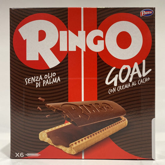 Pavesi - Ringo Goal Con Creama Al Cacao - 168 Grams (5.92 oz)