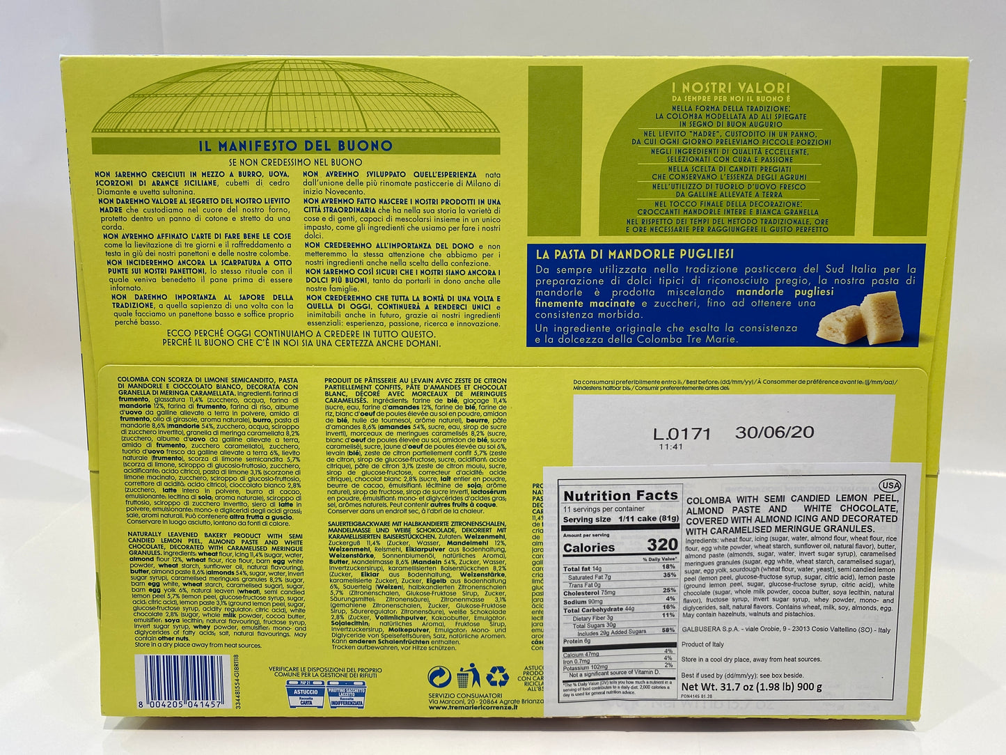 Tre Marie - La Colomba Perla Del Sud - 31.7 oz