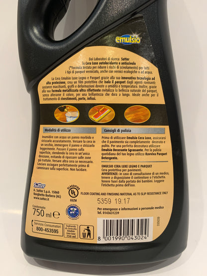 Emulsio Lux Legno e parquet - 750 ml