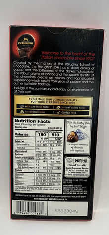 Perugina - Dark Chocolate - 85% Cacao - 86g (3 oz)
