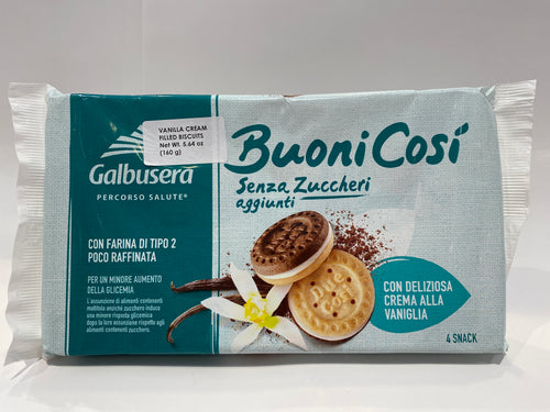 Buoni Cosi- Biscotti Senza Zuccheri - 160g (5.64oz)