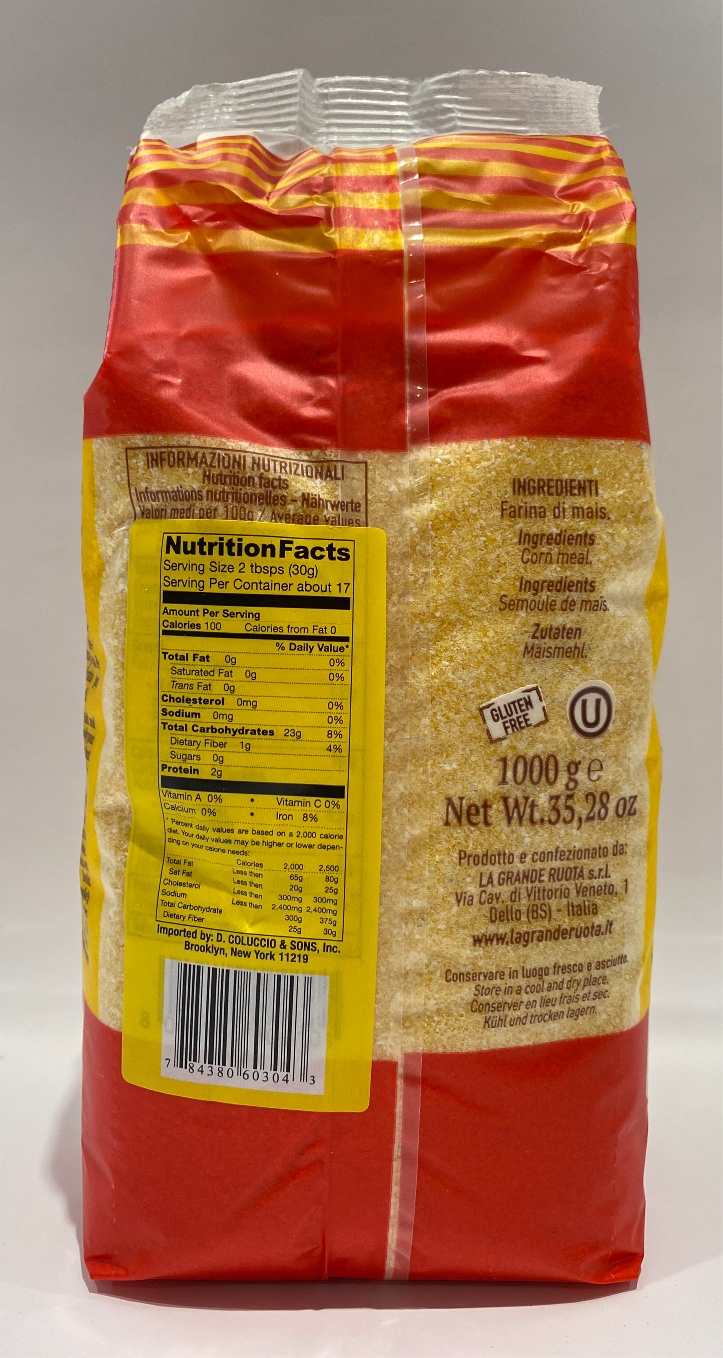 La Grande Ruota - Fioretto Per Polenta Corn Meal - 35.28 oz