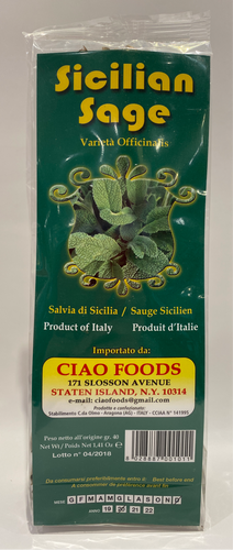 Ciao Foods - Sicilian Sage - 1.41 oz