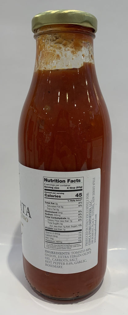 Paolo's - Tomato Sauce - All'arrabiata - 520g (18.34 oz)