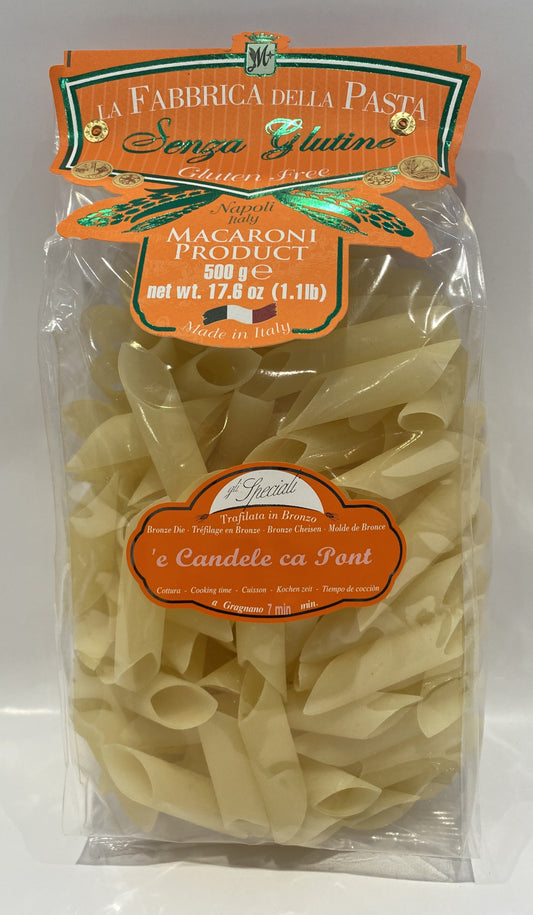 La Fabbrica Della Pasta - Senza Glutine - `E Candele Ca pont (Gluten Free) - 500g (17.6 oz)