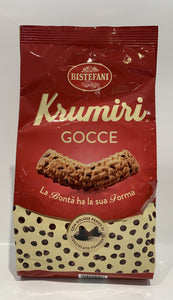Bistefani - Krumiri Gocce Cioccolato Fondente - 300g (10.5 oz)