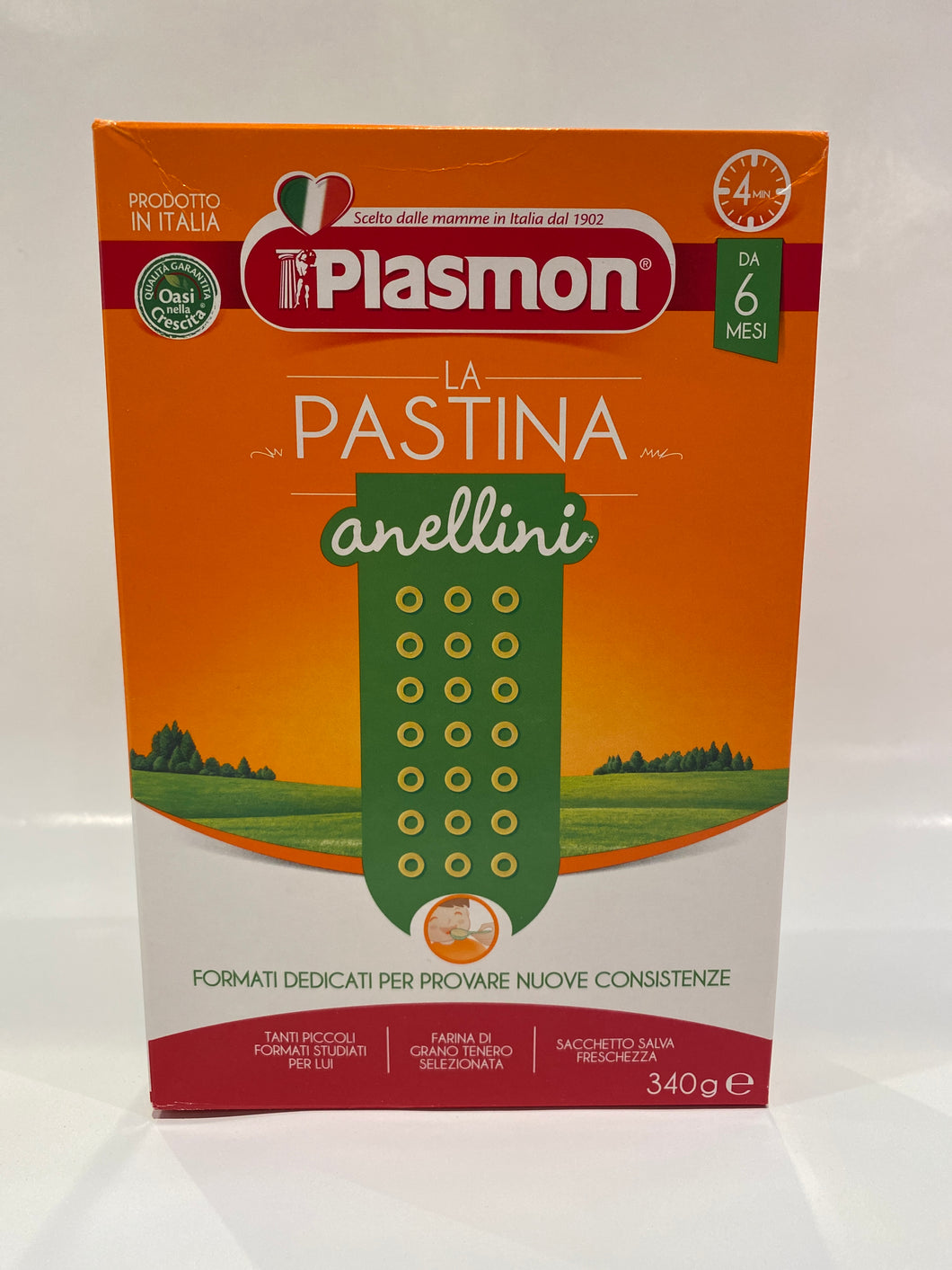 Plasmon - Pastina Anellini - 340 g – Cerini Coffee & Gifts