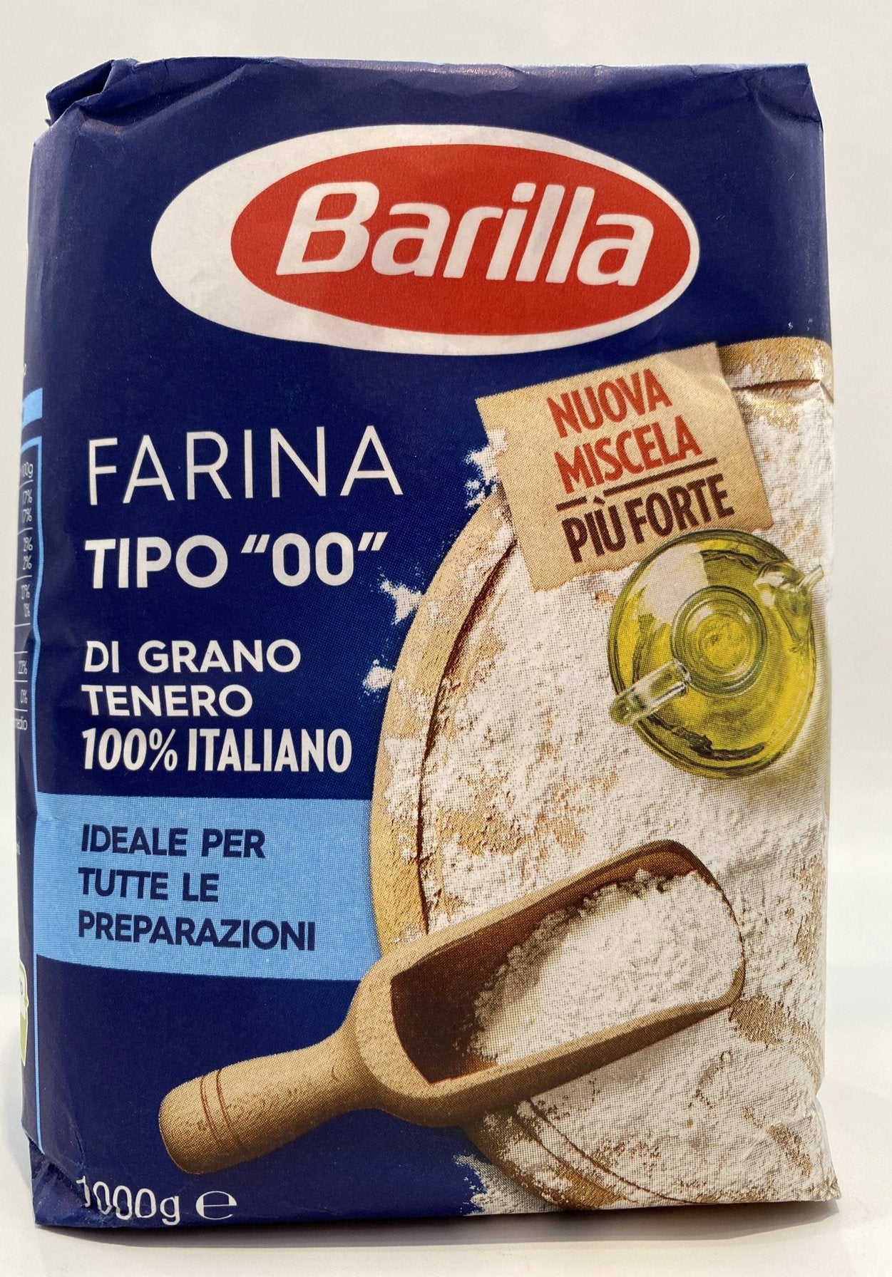 Barilla - Farina Flour - Tipo "00" - 1000g (35.27 oz)