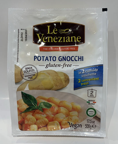 Le Veneziane - Potato Gnocchi - Gluten Free - 500g (17.5oz)