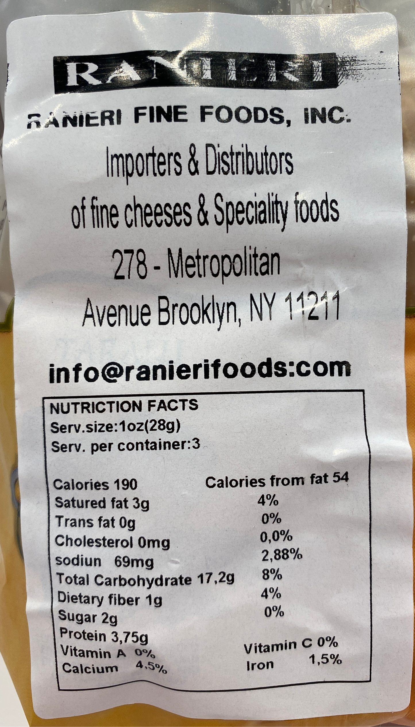 Natur Puglia - Taralli Classic - 8.81 oz