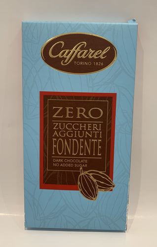 Caffarel - Dark Chocolate (No Sugar) - 100g (3.5 oz)