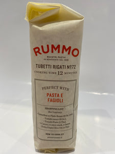 Tubetti rigati Rummo 1lb – Made In Eatalia