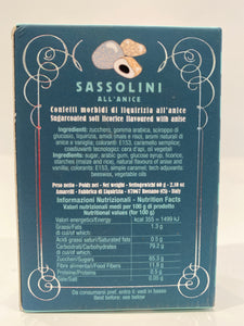 Amarelli - Sassolini - Liquirizia All'Anice - 2.10 oz