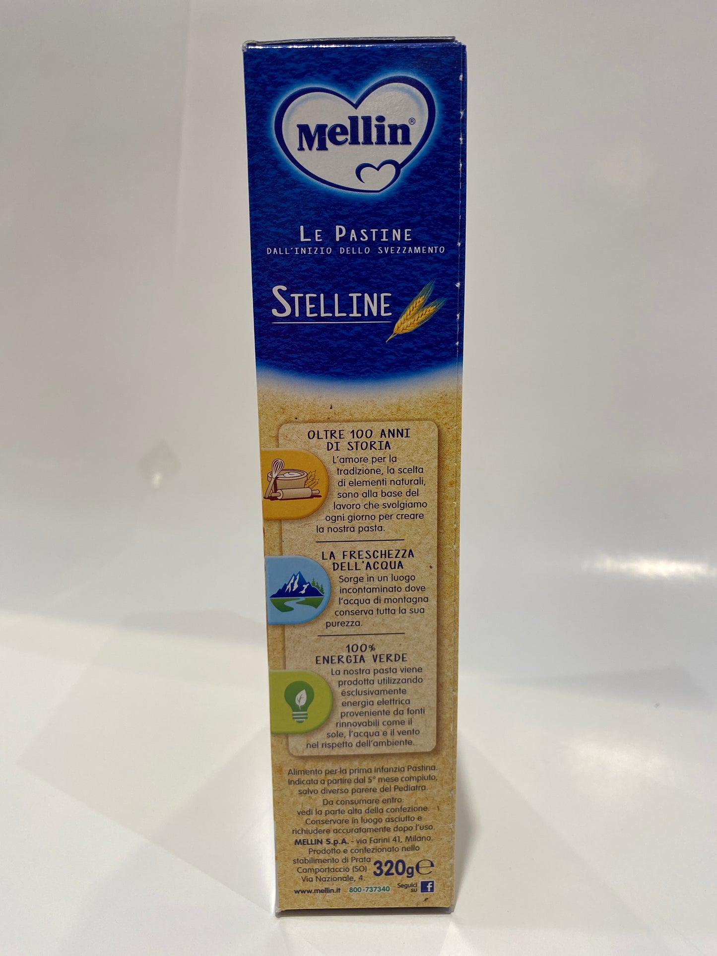 Mellin - Le Pastine Stelline - 320g