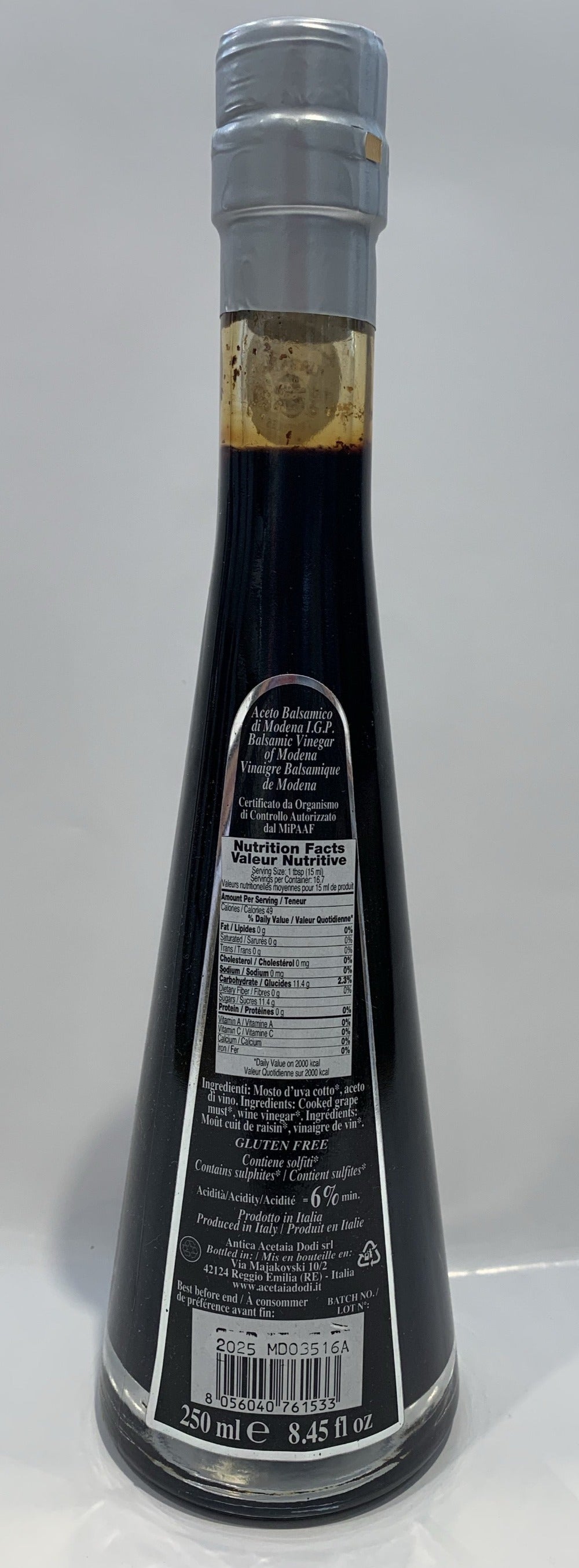 Urbani - Aceto Balsamico - Di Modena - 250ml (8.5 oz)