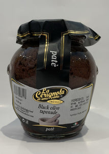La Cerignola - Black Olive Spread - 340g (10.23 oz)
