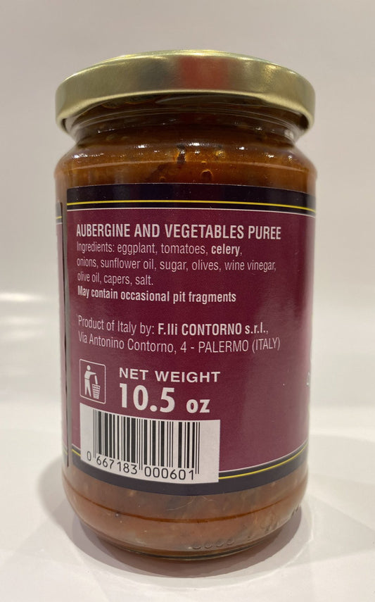 Contorno - Caponata Di Melenzane Di Sicilia - 300g (10.5 oz)