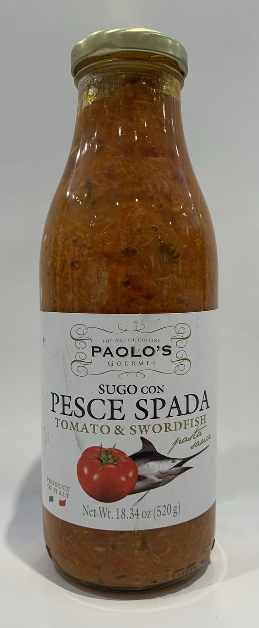 Paolo's - Tomato Sauce With Pesce Spada - 520g (18.34 oz)
