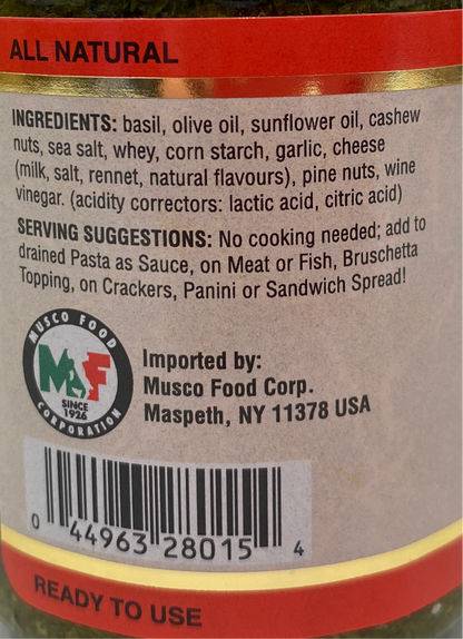 Vantia - Pesto alla Genovese -  135g (4.7 oz)