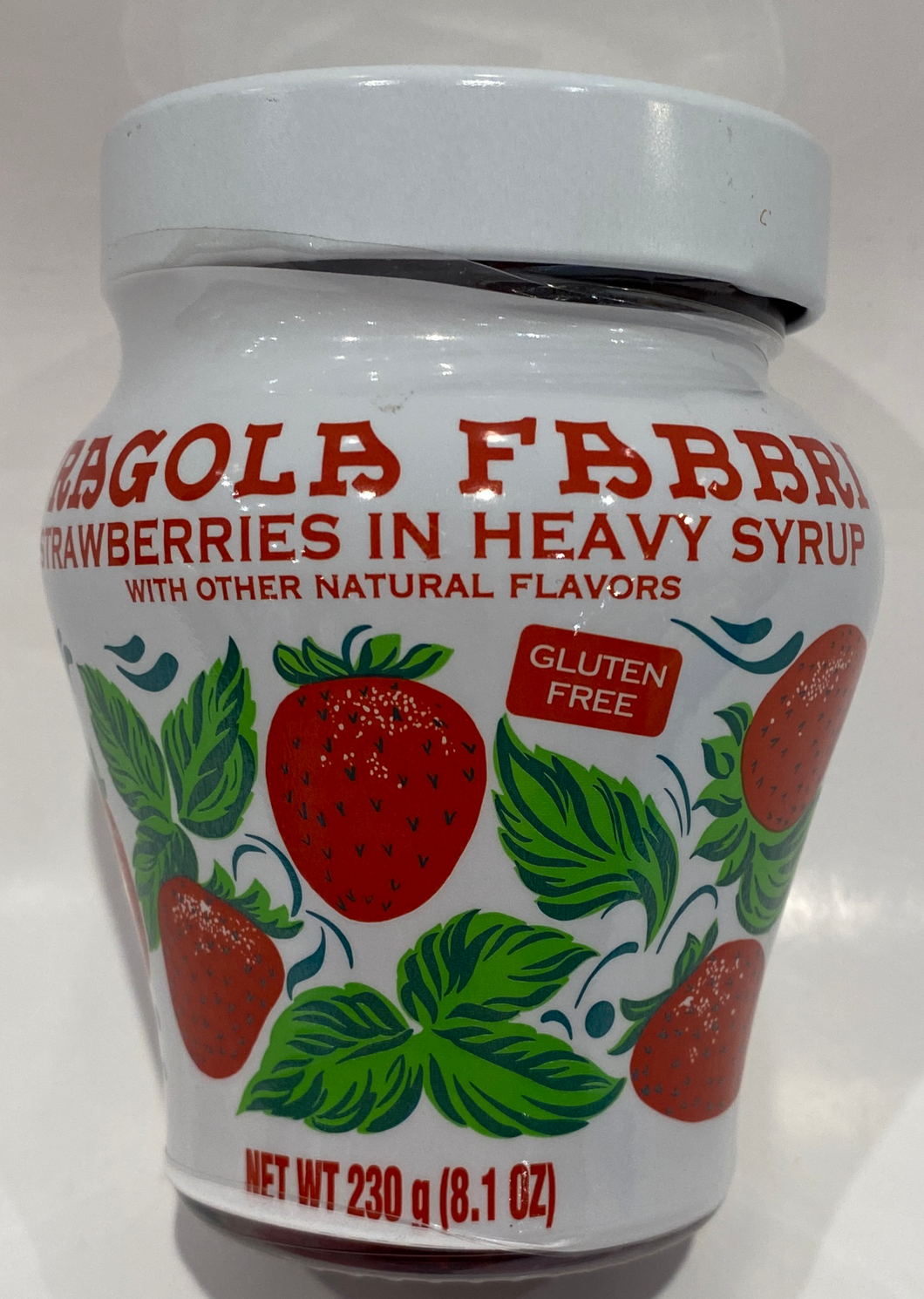 Fabbri - Strawberries In Syrup - 230g (8.1 oz)