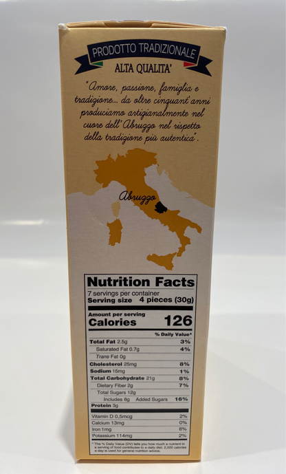 Pan Ducale Italy - Cantuccini Al Moscato D'Abruzzo - 7.04 oz