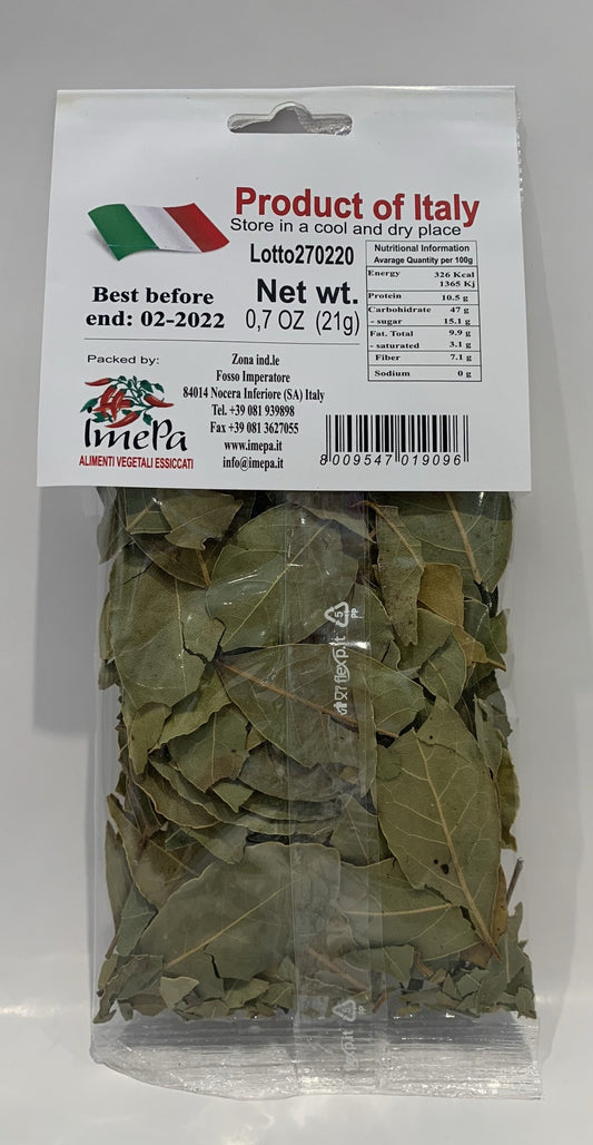 Marinella - Genuine Italian Dried Bay Leaf - 21g (0.7 oz)