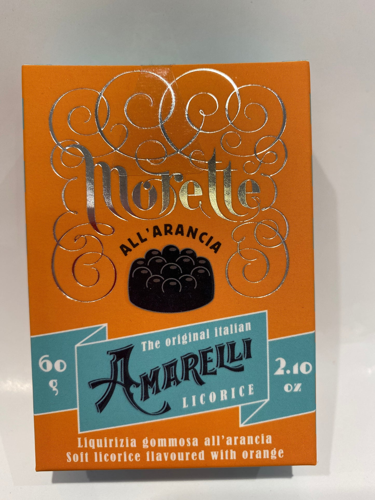 Amarelli - Morette - Liquirizia All'arangia Licorice - 2.10 oz