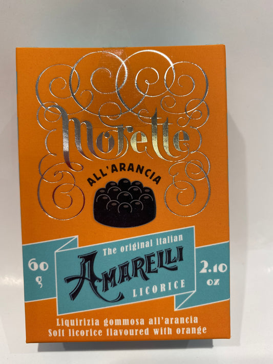 Amarelli - Morette - Liquirizia All'arangia Licorice - 2.10 oz